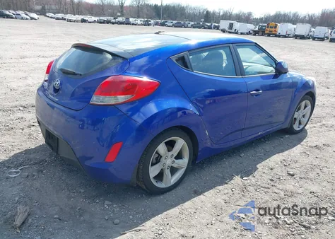 2012 Hyundai Veloster Base W/Black из США, поврежденный, VIN KMHTC6AD3CU036217
